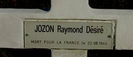 Croix Jozon Raymond Désiré