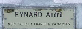 Croix de Eynard André